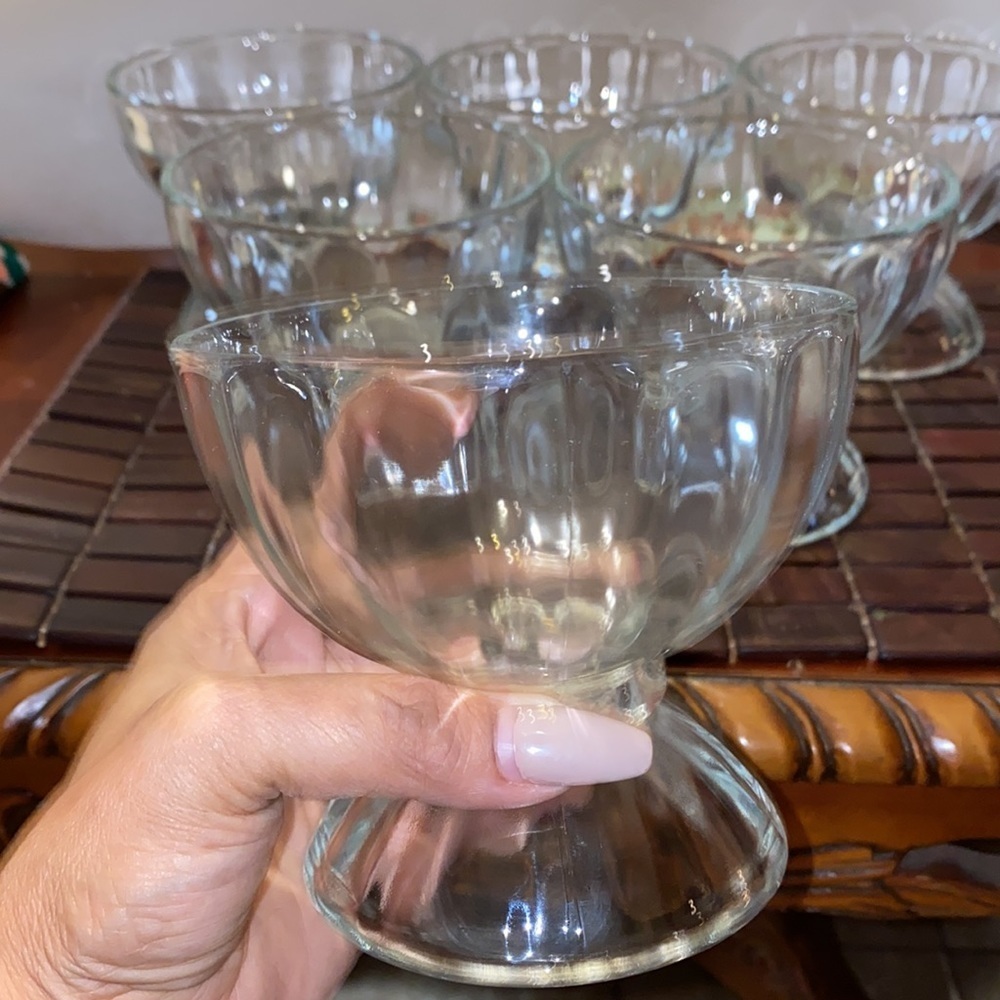 6 glasses for desert or cocktail - Picture 4 of 4